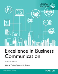 Excellence in Business Communication, Global edition Ebook